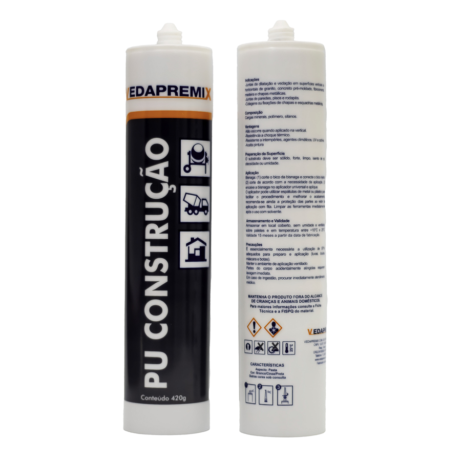 Vedapremix PU Construção – Tubo 420g